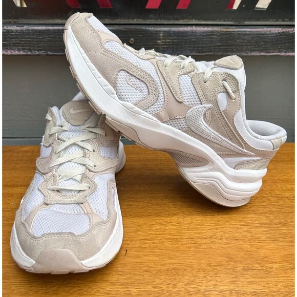 Nike Gamma Force Sneakers Womens 9.5 White Sail Casual Shoes FJ7944-001 - Picture 6 of 9